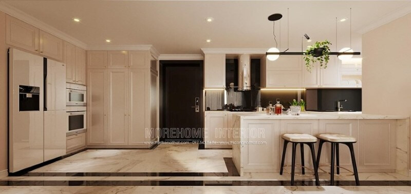 Tủ bếp chung cư