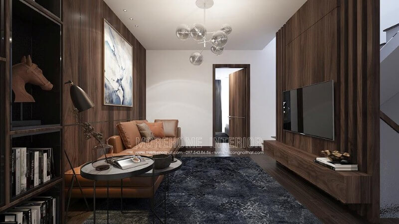 Bố trí nội thất phòng khách hiện đại đẹp, sang trọng Thiết kế nội thất phòng khách