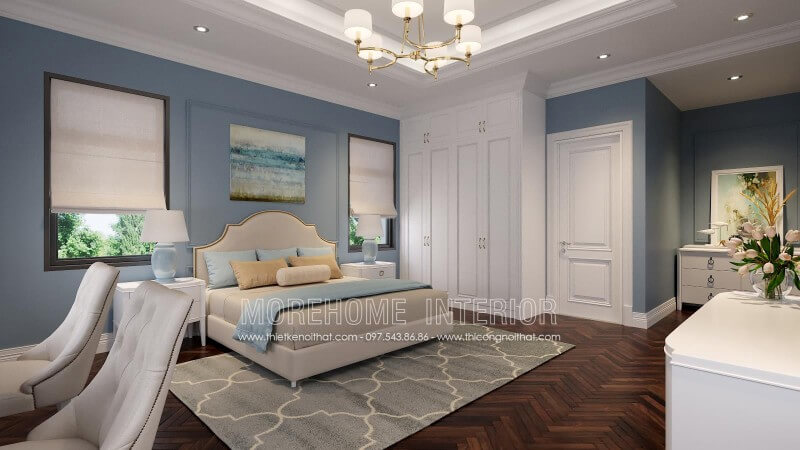 Giường ngủ bọc da Giường ngủ bọc da