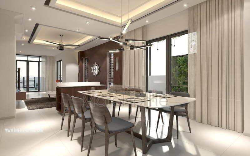 Bộ bàn ăn 6 chỗ mặt đá nhân tạo đang được yêu thích nhất hiện nay. Liên hệ với Morehome để được báo giá và sản xuất theo yêu cầu của ban Bàn ăn mặt đá cao cấp