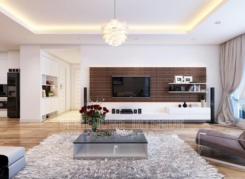 Với lối thiết kế hiện đại mặt bàn kính mang đến vẻ đẹp năng động cho phòng khách Tư vấn chọn lựa các mẫu thiết kế bàn trà phòng khách đẹp độc đáo