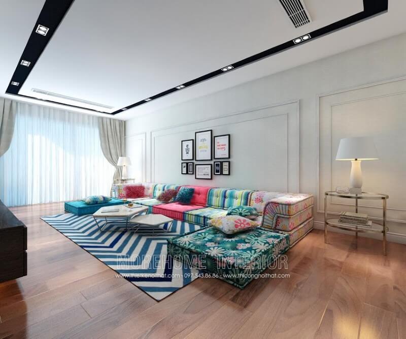 Bàn trà MH-HD031 phong cách hiện đại trang trí phòng khách chung cư trẻ trung Tư vấn chọn lựa các mẫu thiết kế bàn trà phòng khách đẹp độc đáo