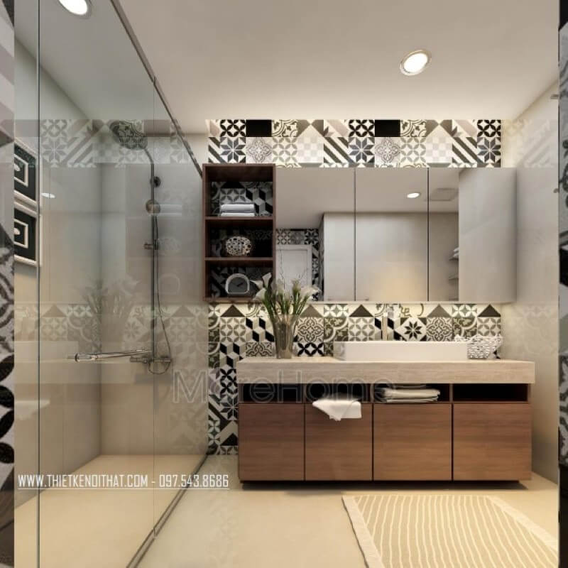 thiết kế phòng tắm