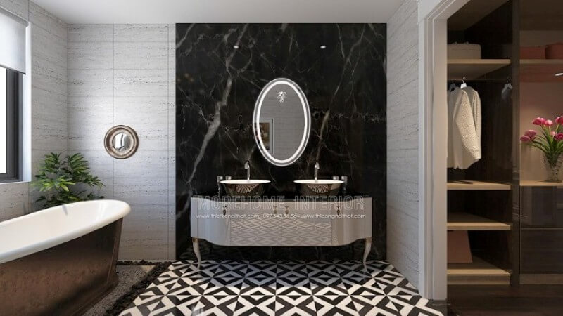 thiết kế phòng tắm