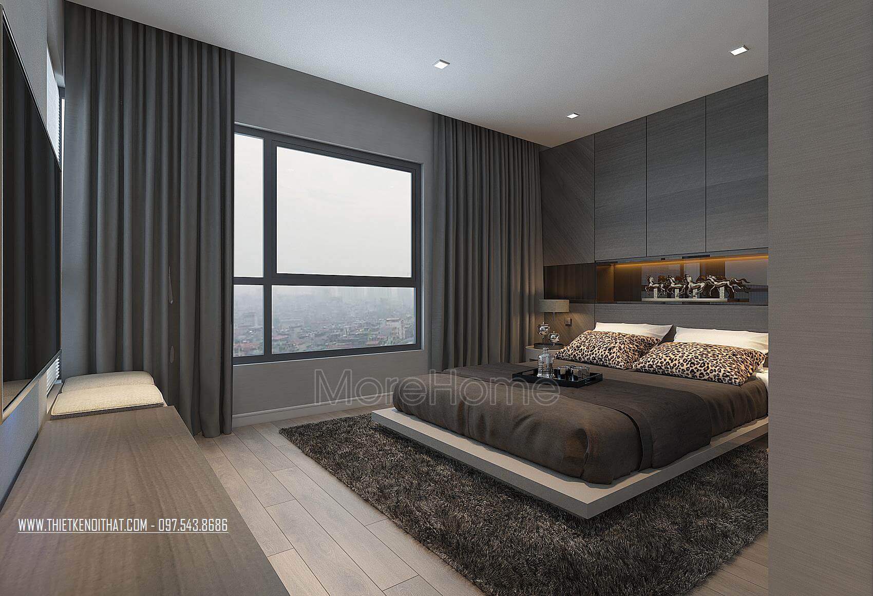 Giường ngủ hiện đại Giường ngủ hiện đại